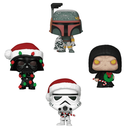 Pocket Pop! Holiday Star Wars 4-Pack