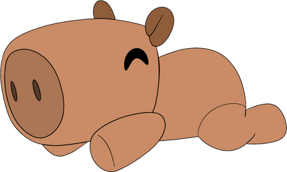 Capybara Shoulder Rider (6in)