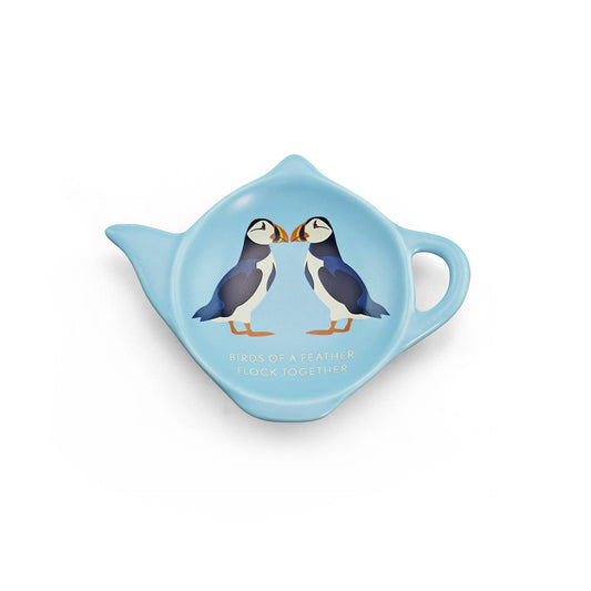 Porte-sachets de thé RSPB - macareux bleu