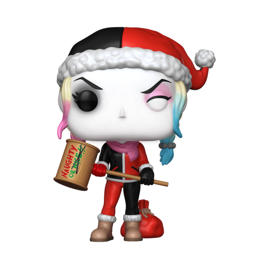 Pop! Harley Quinn avec Vilain Maillet