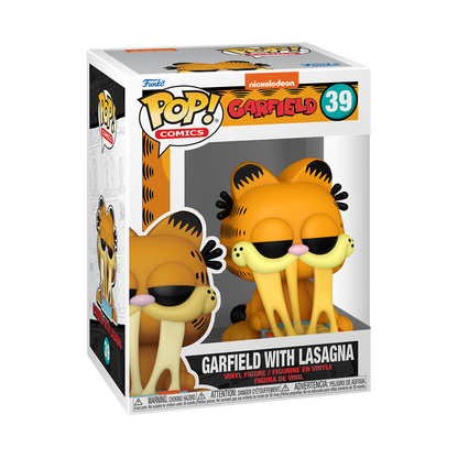 Garfield avec Plat de lasagne - PRECOMMANDE*