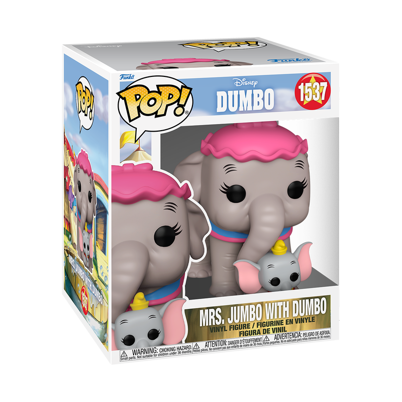 Pop! Super Mrs. Jumbo with Dumbo