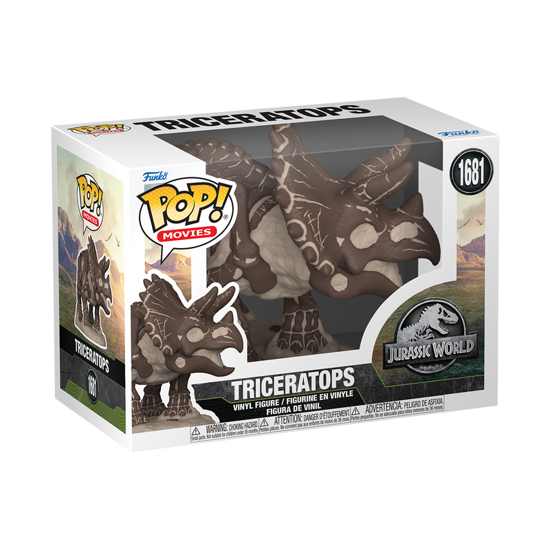 Pop! Triceratops (Fossil) - PRECOMMANDE*