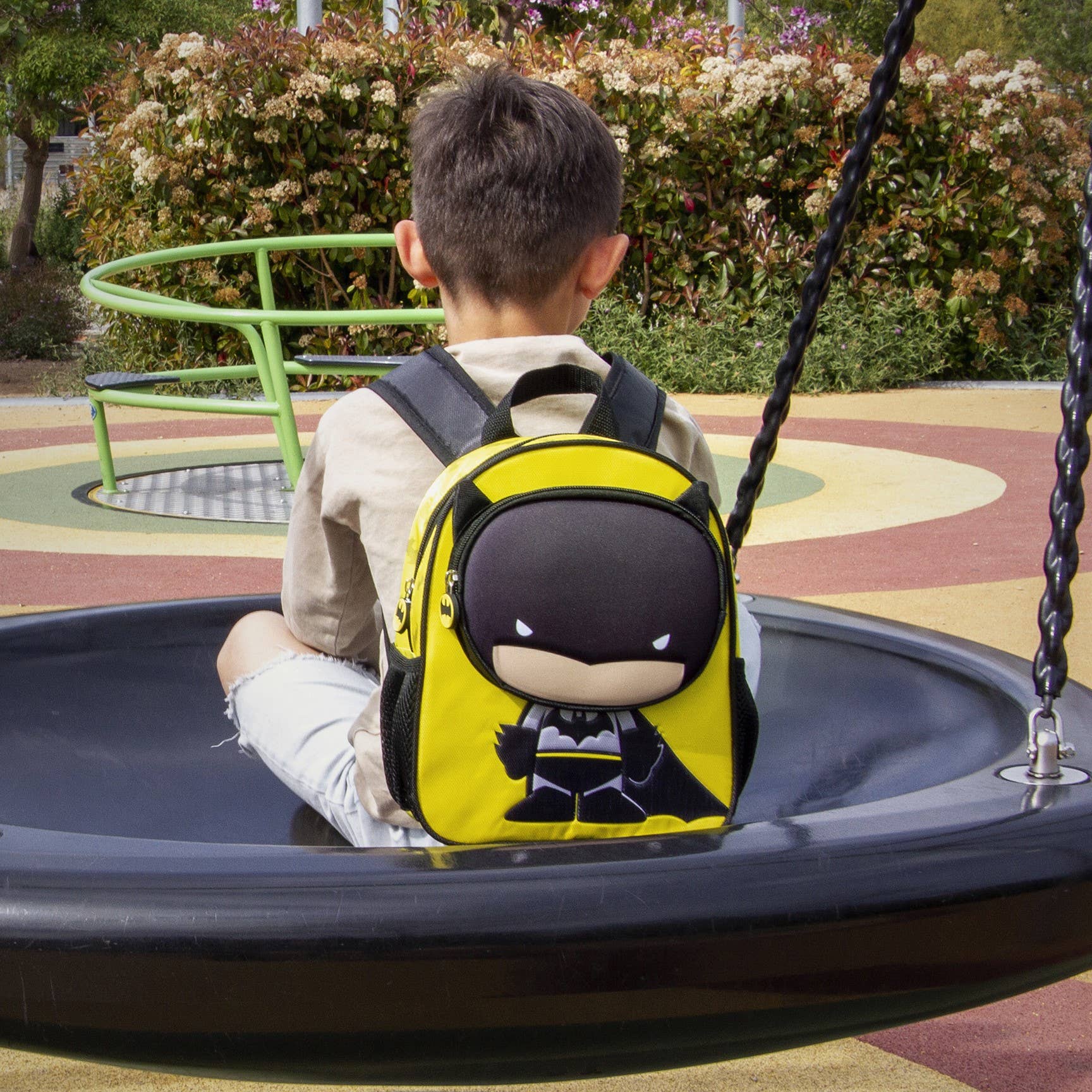 Sac à Dos Pocket DC Comics Batman « Bobblehead » – Jaune