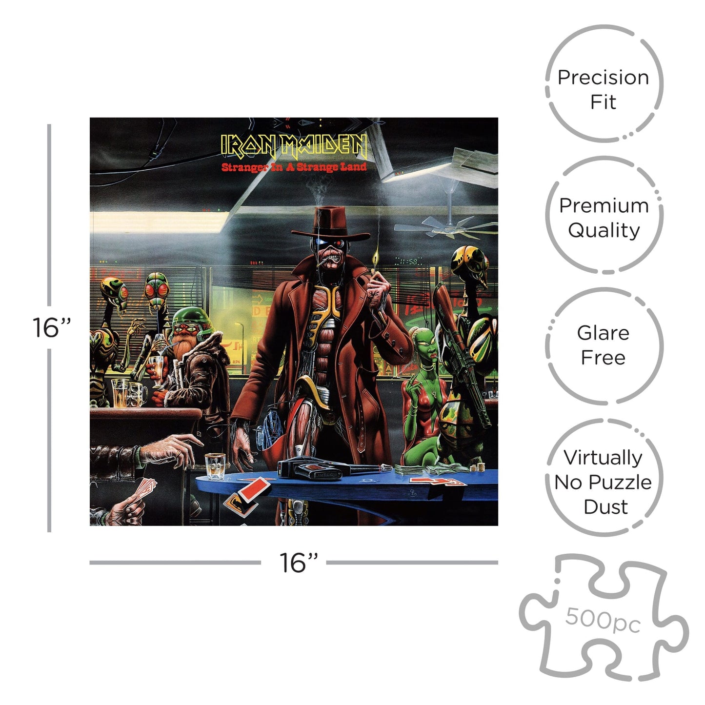 Fremder in einem fremden Land Puzzle: Iron Maiden – 500 Teile