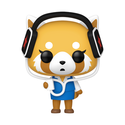 Pop! Aggretsuko met koptelefoon