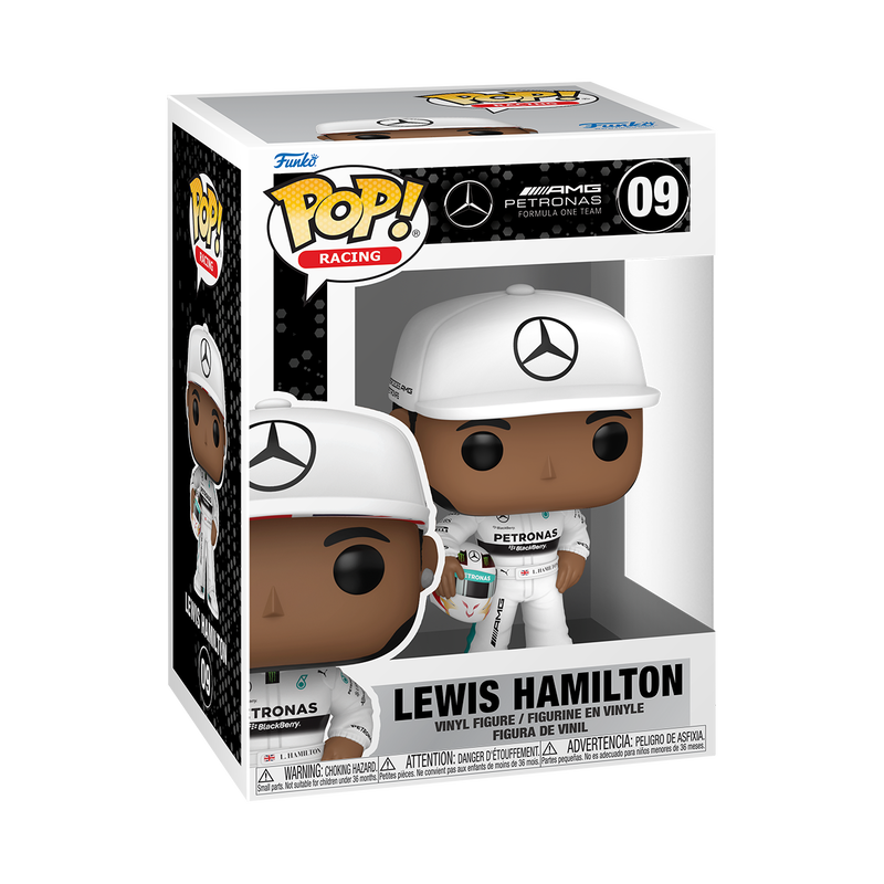 Lewis Hamilton mit Helm 