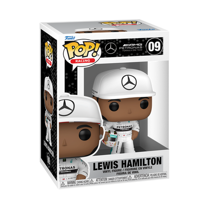 Lewis Hamilton mit Helm 