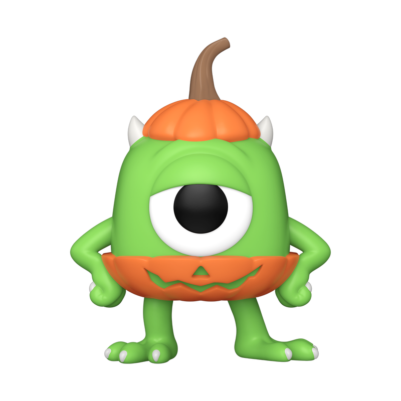 Mike in Jack-o-Lantern costume 