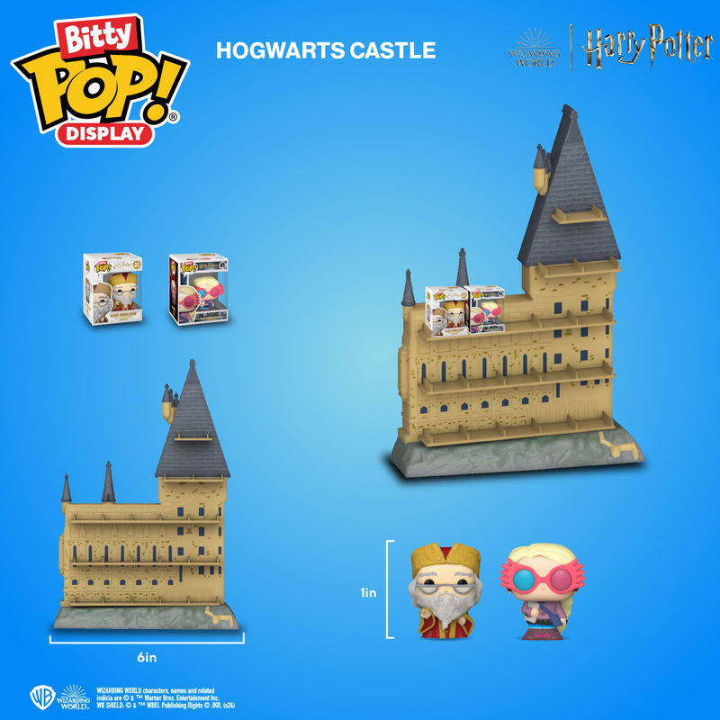 Bitty Pop! Display Château de Poudlard