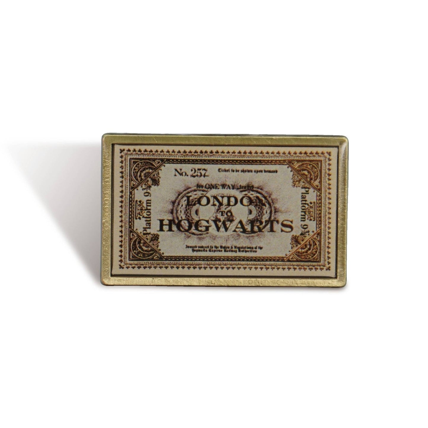 Harry Potter Anstecker - London nach Hogwarts Ticket
