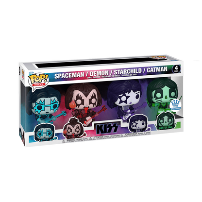 Pop! KISS (Color Spotlight) 4-Pack