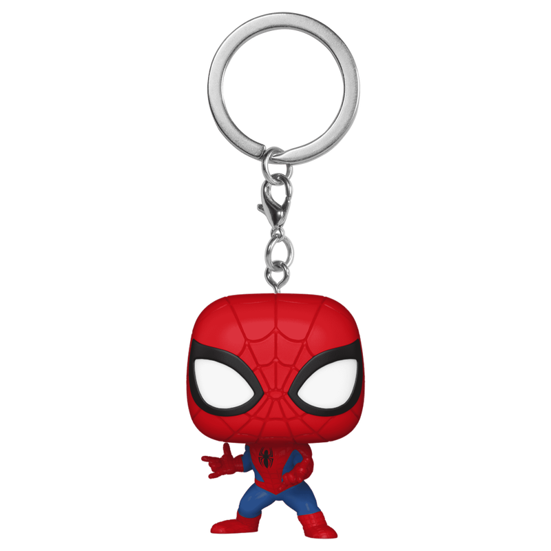 pop keychain spider man marvel new classics