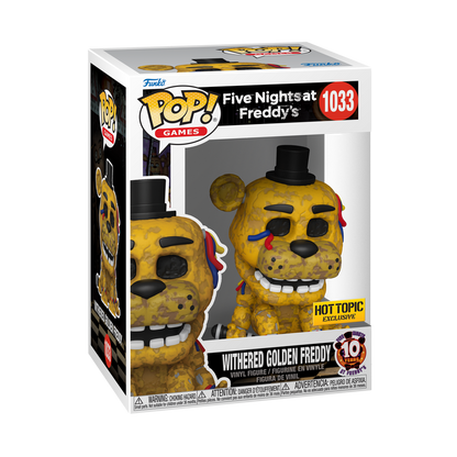 Pop! Verwelkter goldener Freddy 