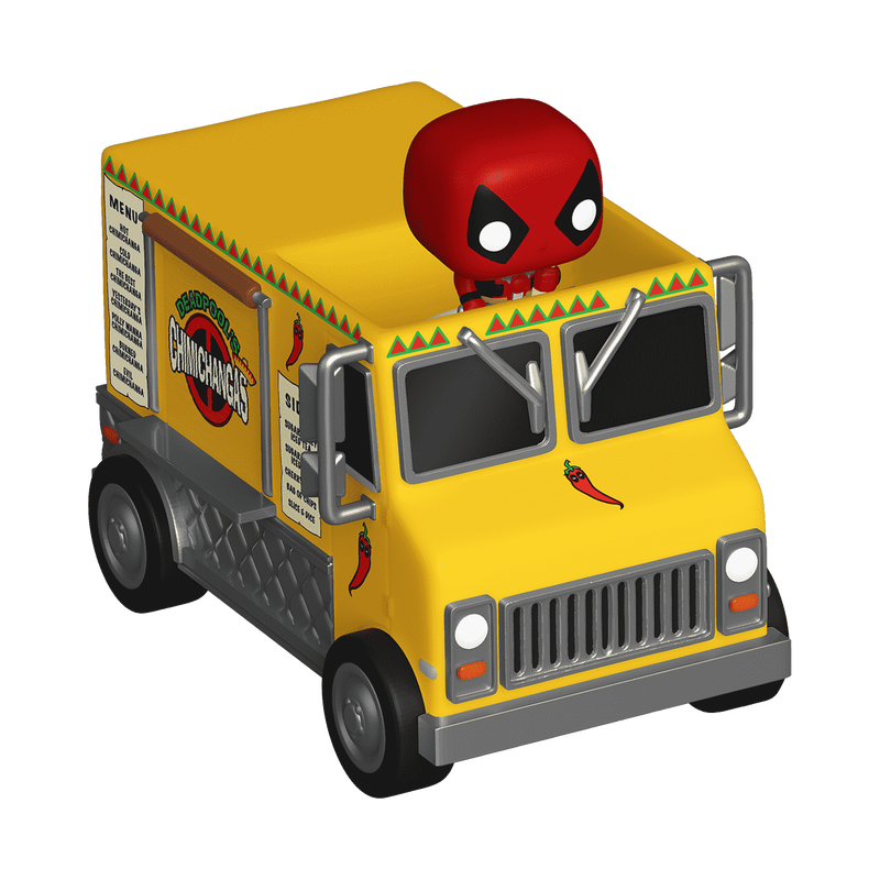 Bitty Pop! Rides Deadpool avec Camion Chimichanga