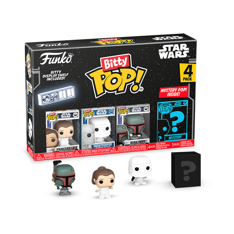 bitty pop star wars the empire strikes back 4 pack series 2
