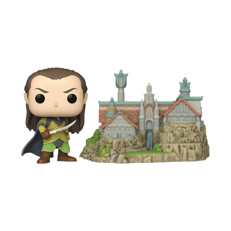 pop town lord elrond with rivendell 1747