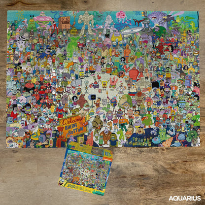 Puzzle Bob l'éponge - Bikini Bottom 3000p