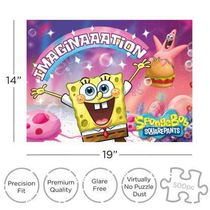 Puzzle Bob l'éponge - Imagination 500p