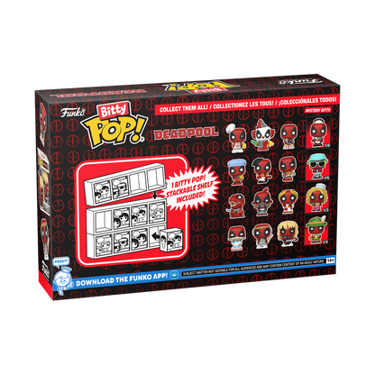 Bitty Pop! Deadpool 4-Pack Series 3