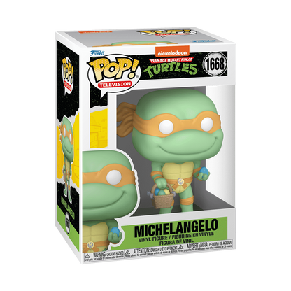 Pop! Michelangelo avec Panier de Pâques