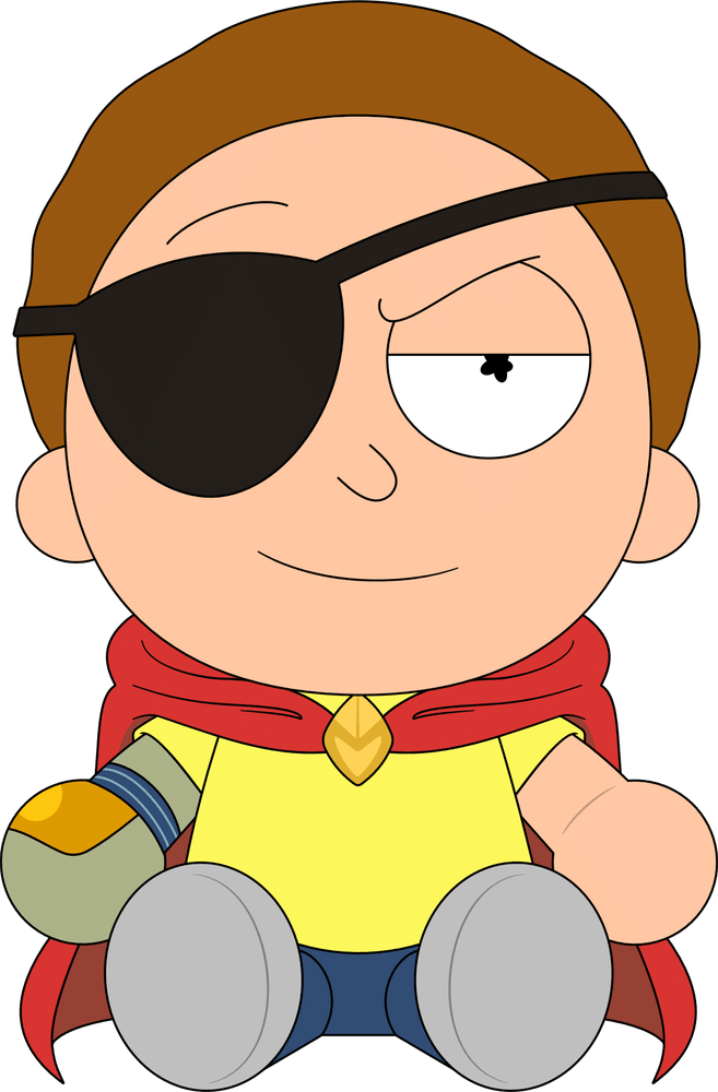 Evil Morty Plush (9in)