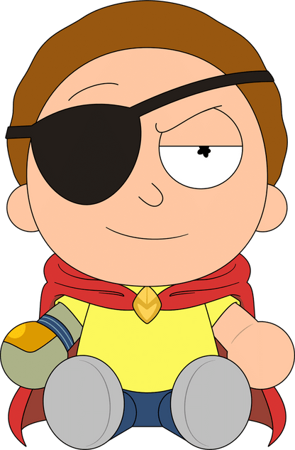 Evil Morty Plush (9in)