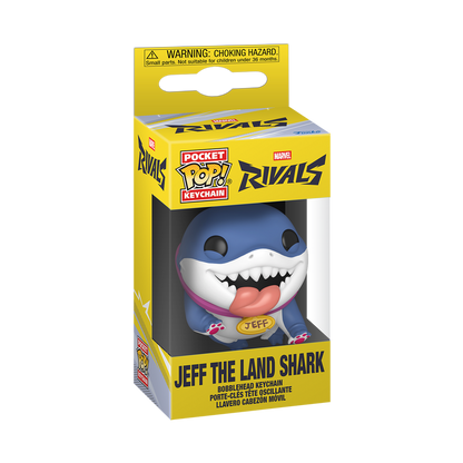 Pop! Keychain Jeff the Land Shark (Marvel Rivals)
