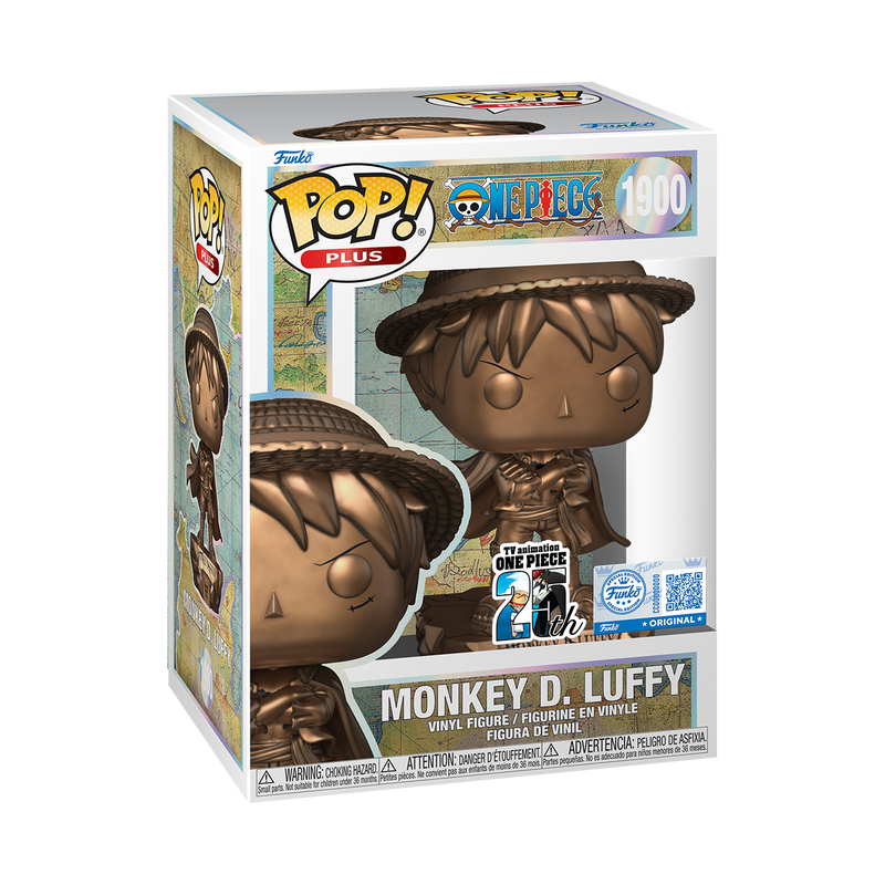 Pop! Mehr Monkey D. Ruffy Statue (Bronze)