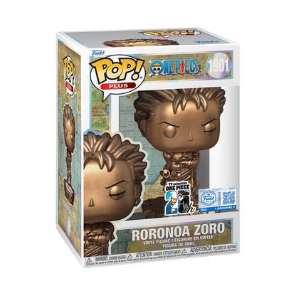 Pop! Plus Roronoa Zoro Statue (Bronze)