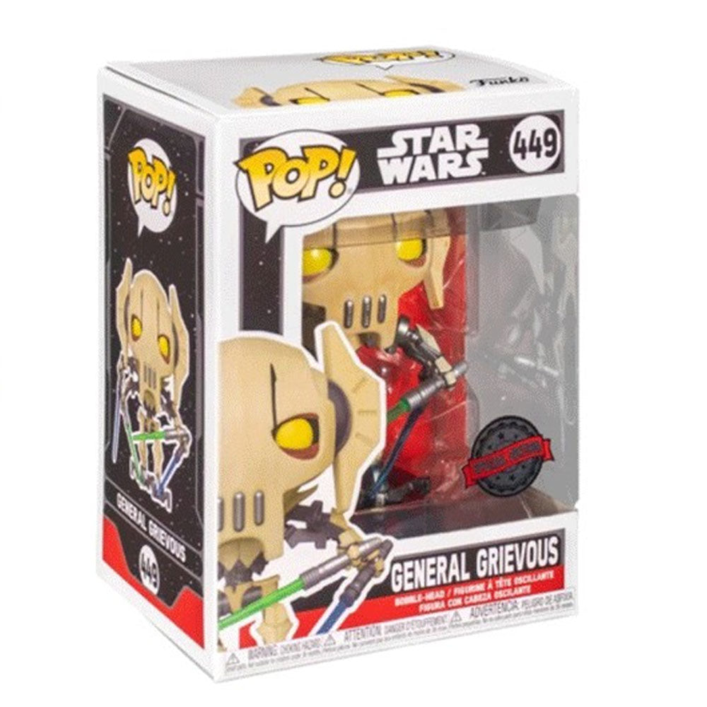 Pop! Général Grievous avec Sabres Laser