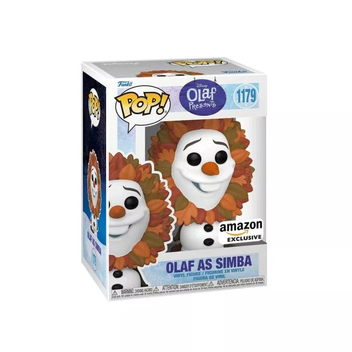 Pop! Olaf en Simba - PRECOMMANDE*