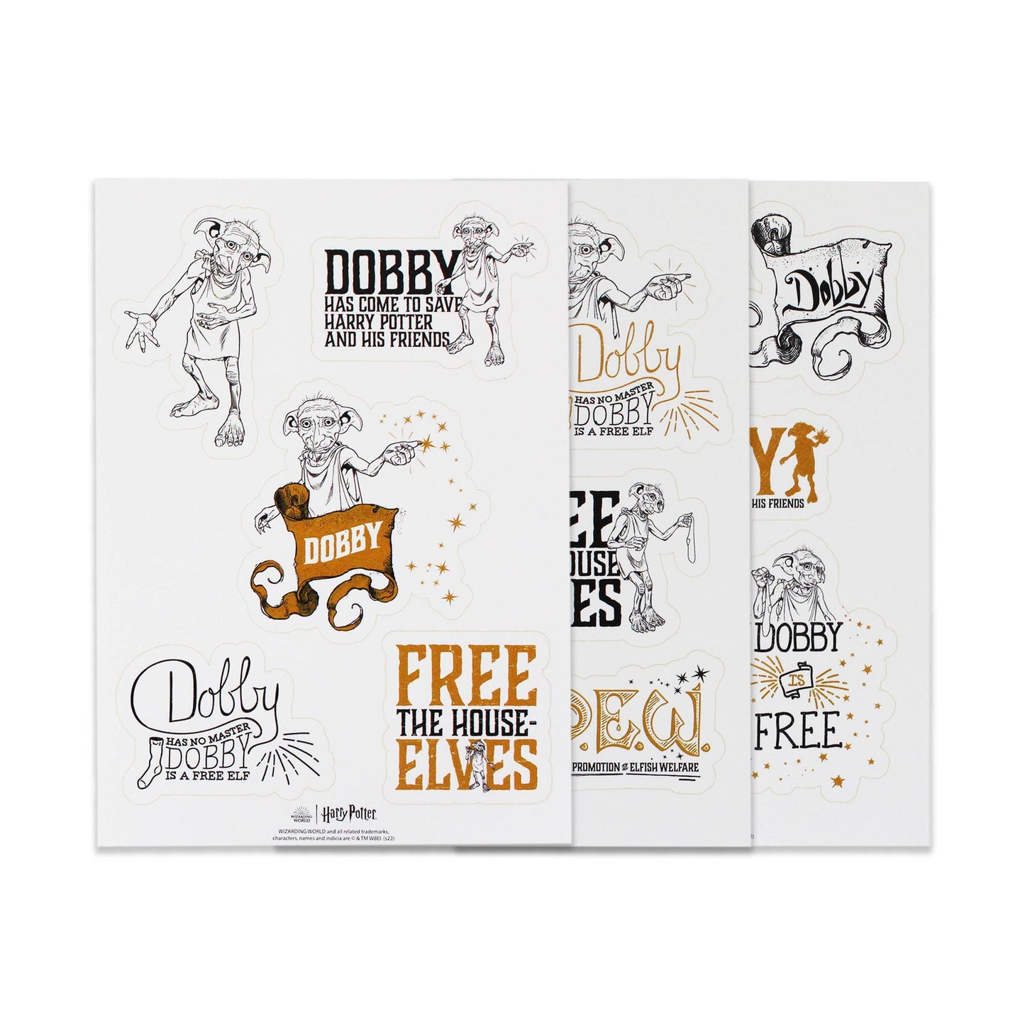 Planche de stickers Harry Potter - Dobby