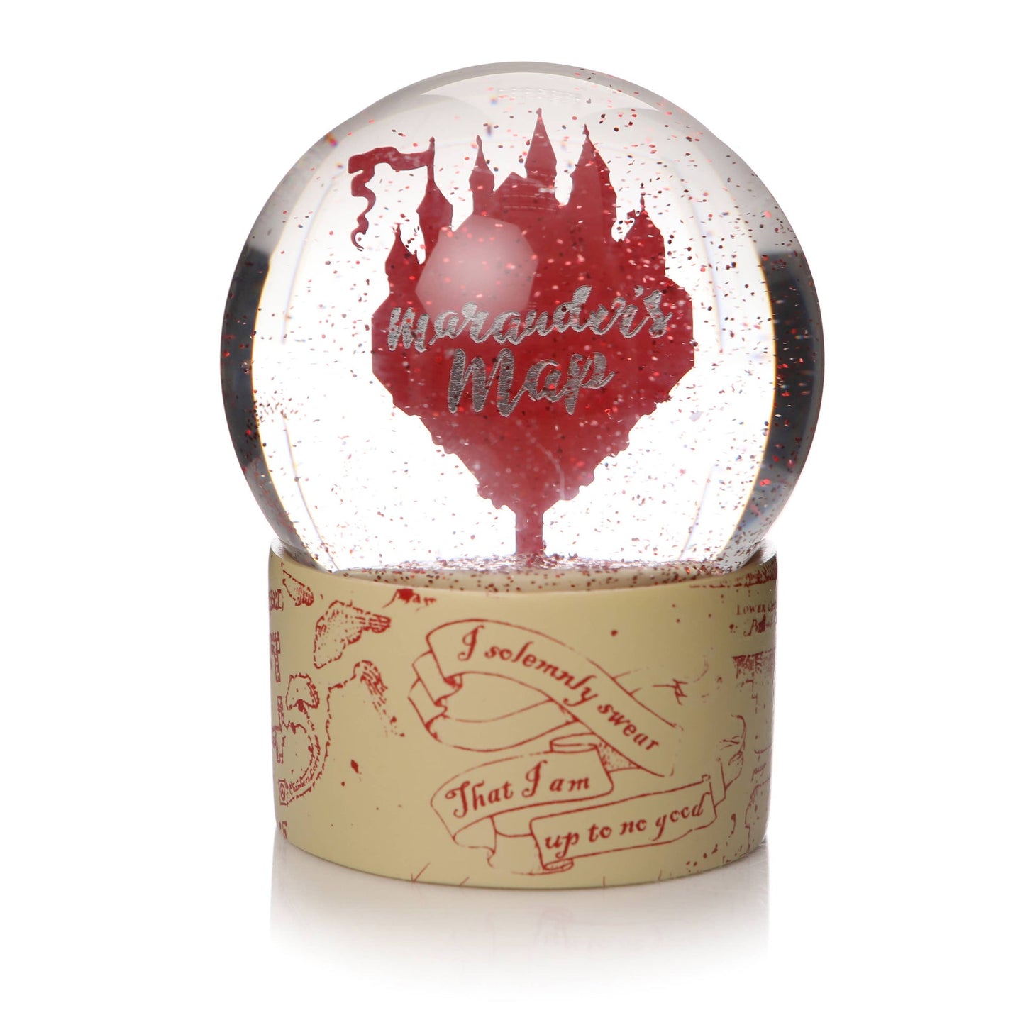 Boule à neige Harry Potter - Carte du Maraudeur 65 mm