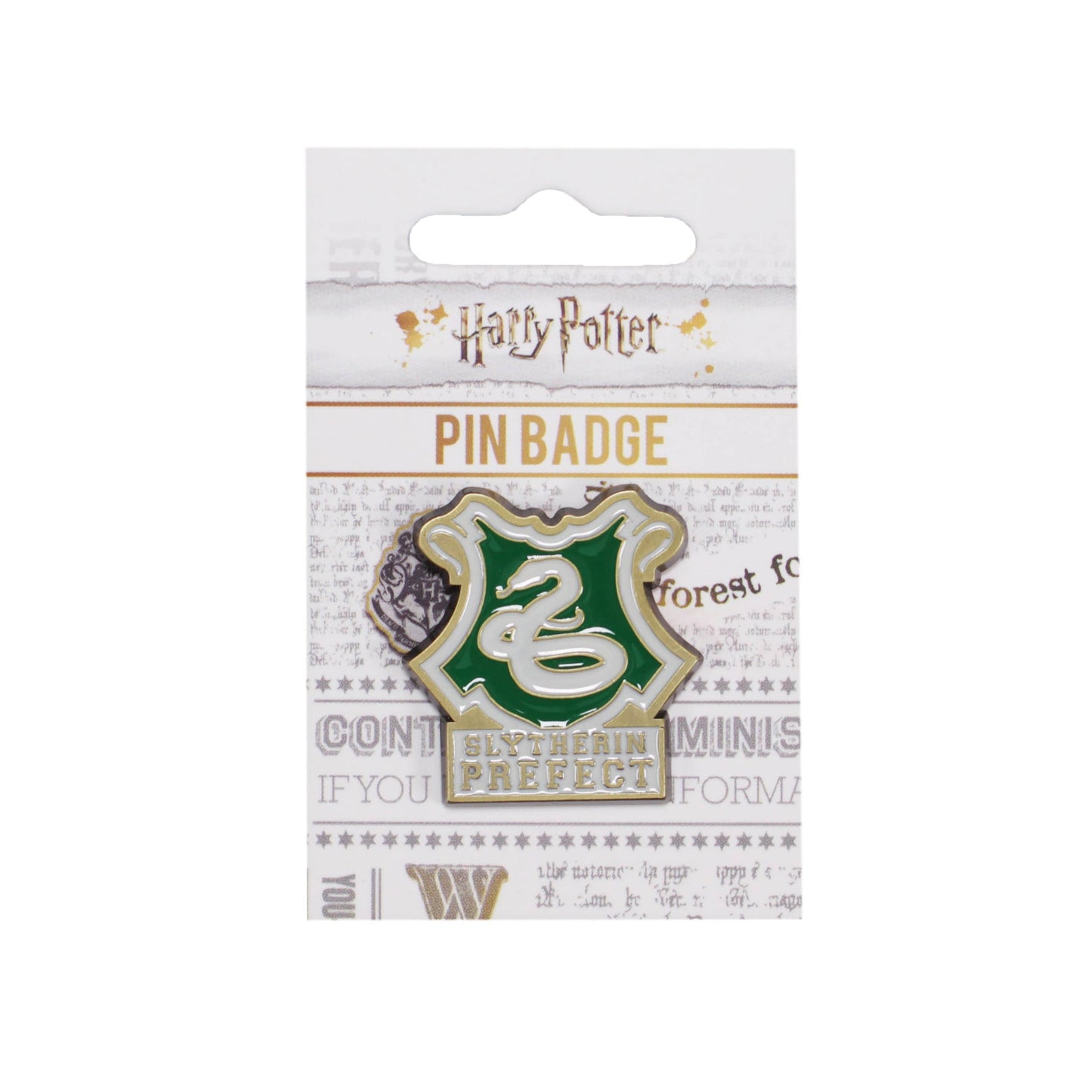 Harry Potter Enamel Pin - Slytherin Prefect