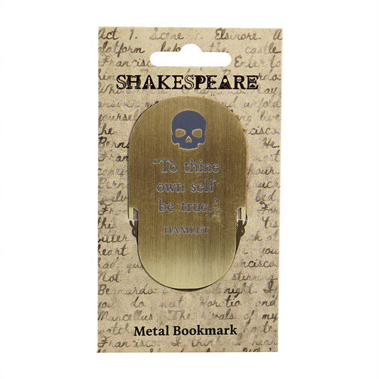 Lesezeichen aus Metall Shakespeare – Hamlet