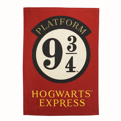 Harry Potter Tea Towel - Recycled Cotton Platform 9¾