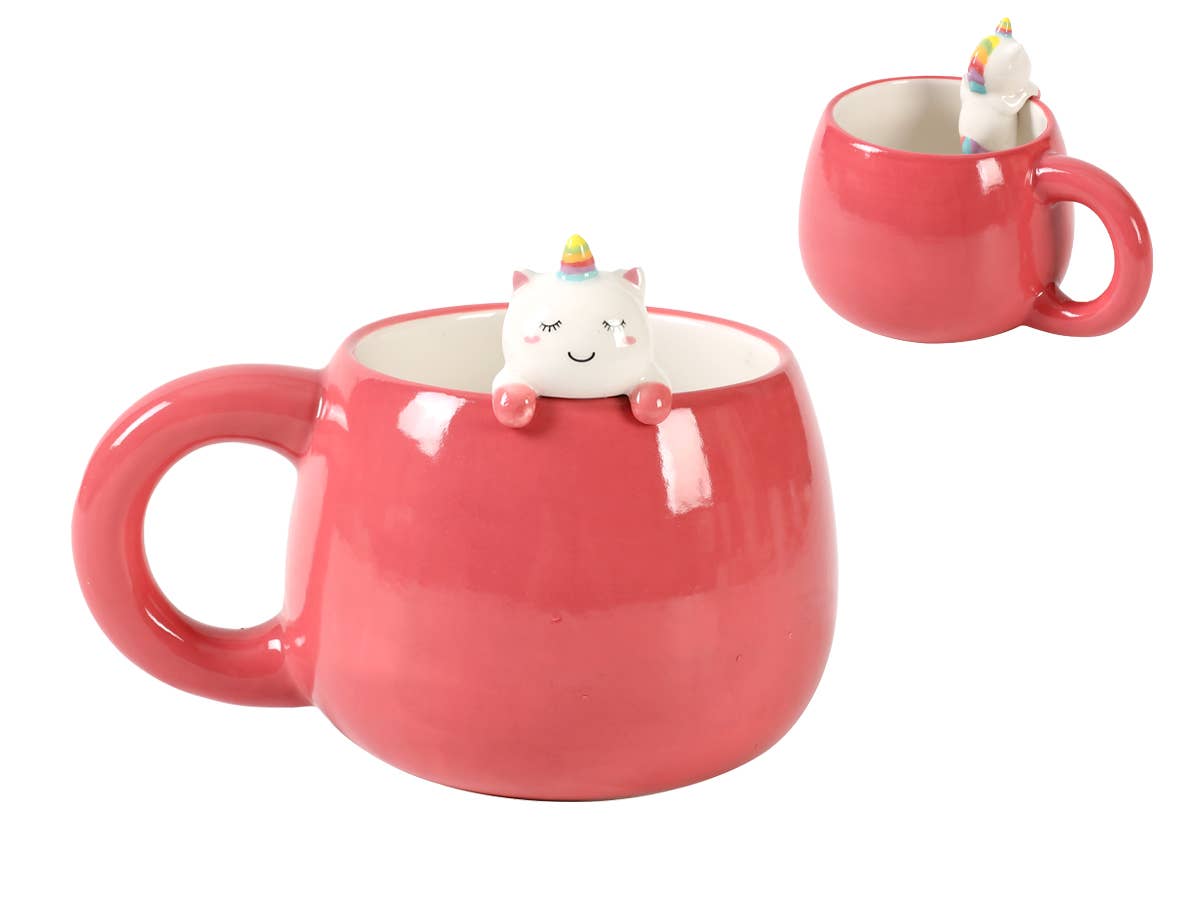 Tasse mit Einhorn-Figur