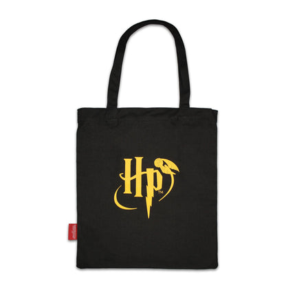 Sac cabas Harry Potter - emblème de Poudlard une couleur