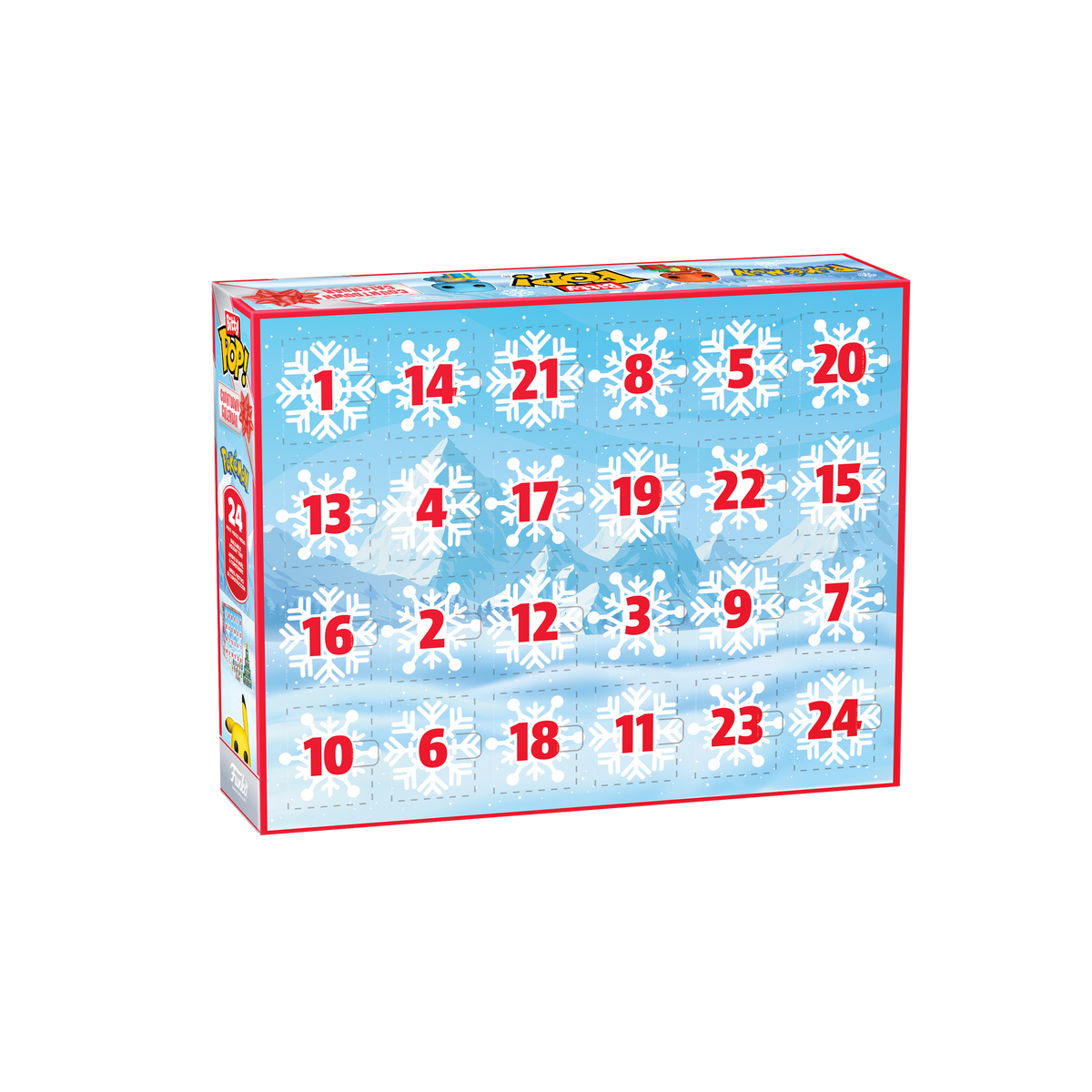 Funko Bitty Pop! Pokémon Advent Countdown Calendar - visuel officiel 2