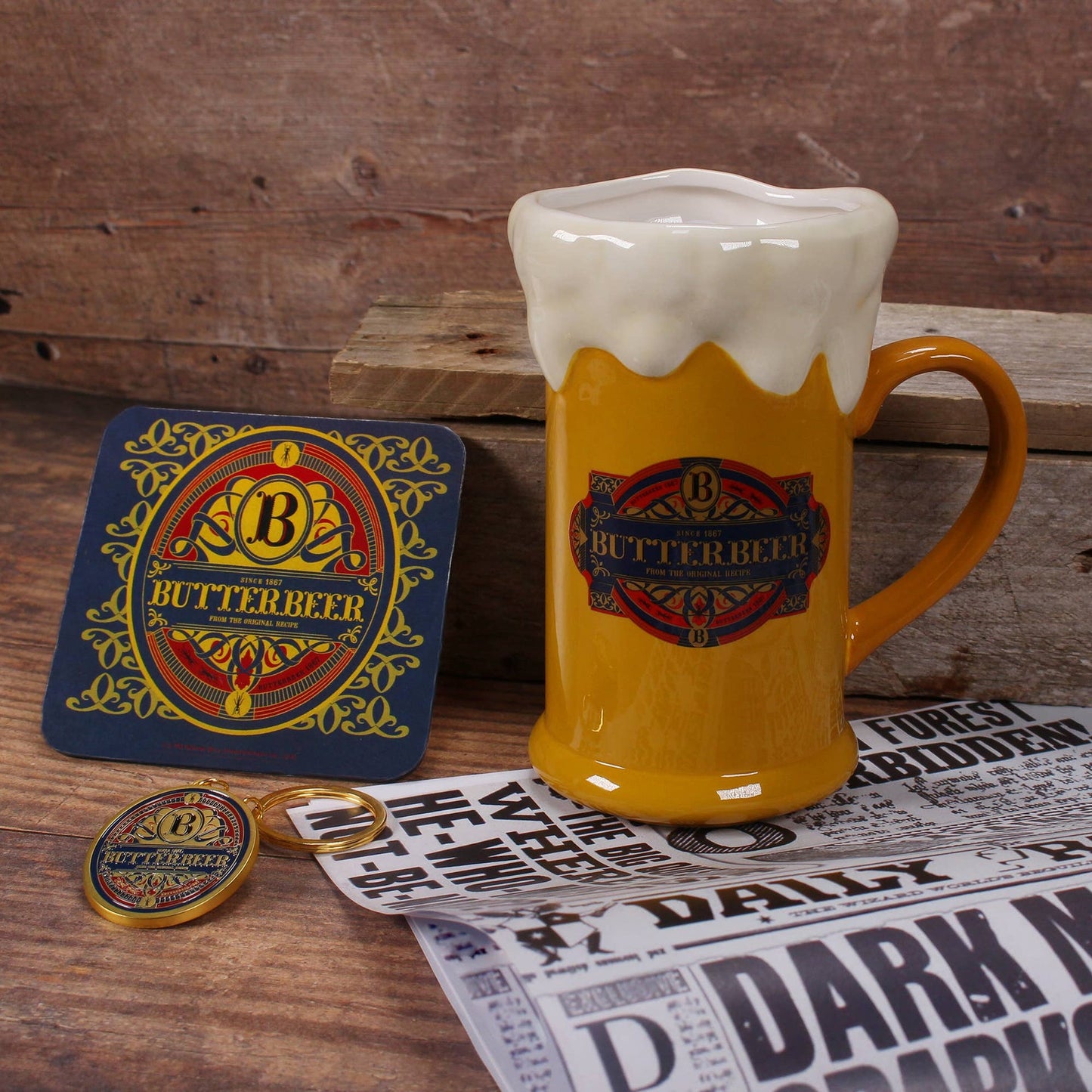 Sous-verre Harry Potter - bière au beurre