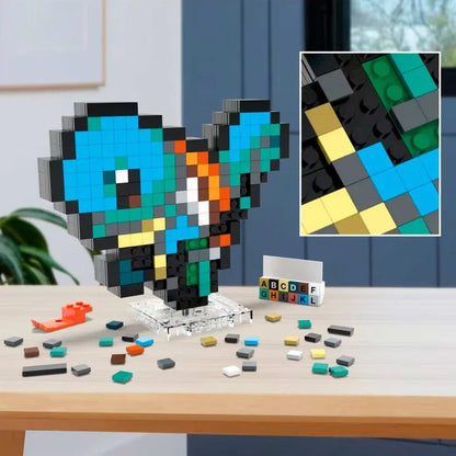MEGA Pokémon Building Set - Squirtle Pixel Art