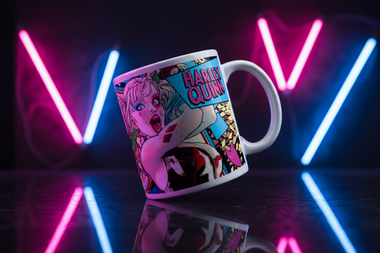 DC Comics Mug - Harley Quinn Neon