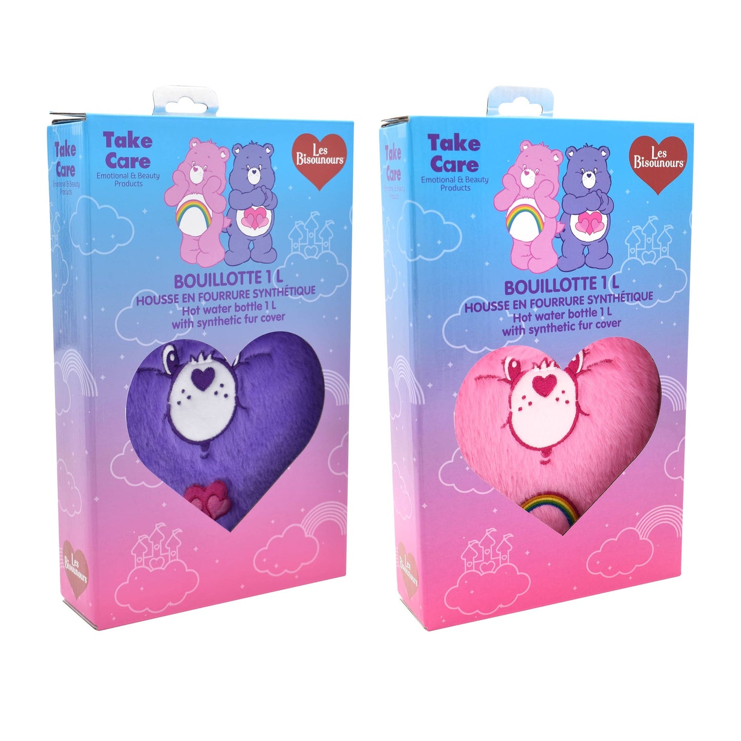 Bouillotte peluche Bisounours