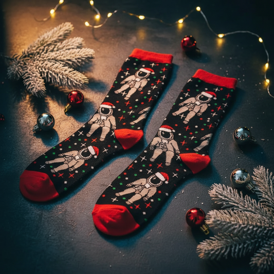Chaussettes Astronautes de Noël