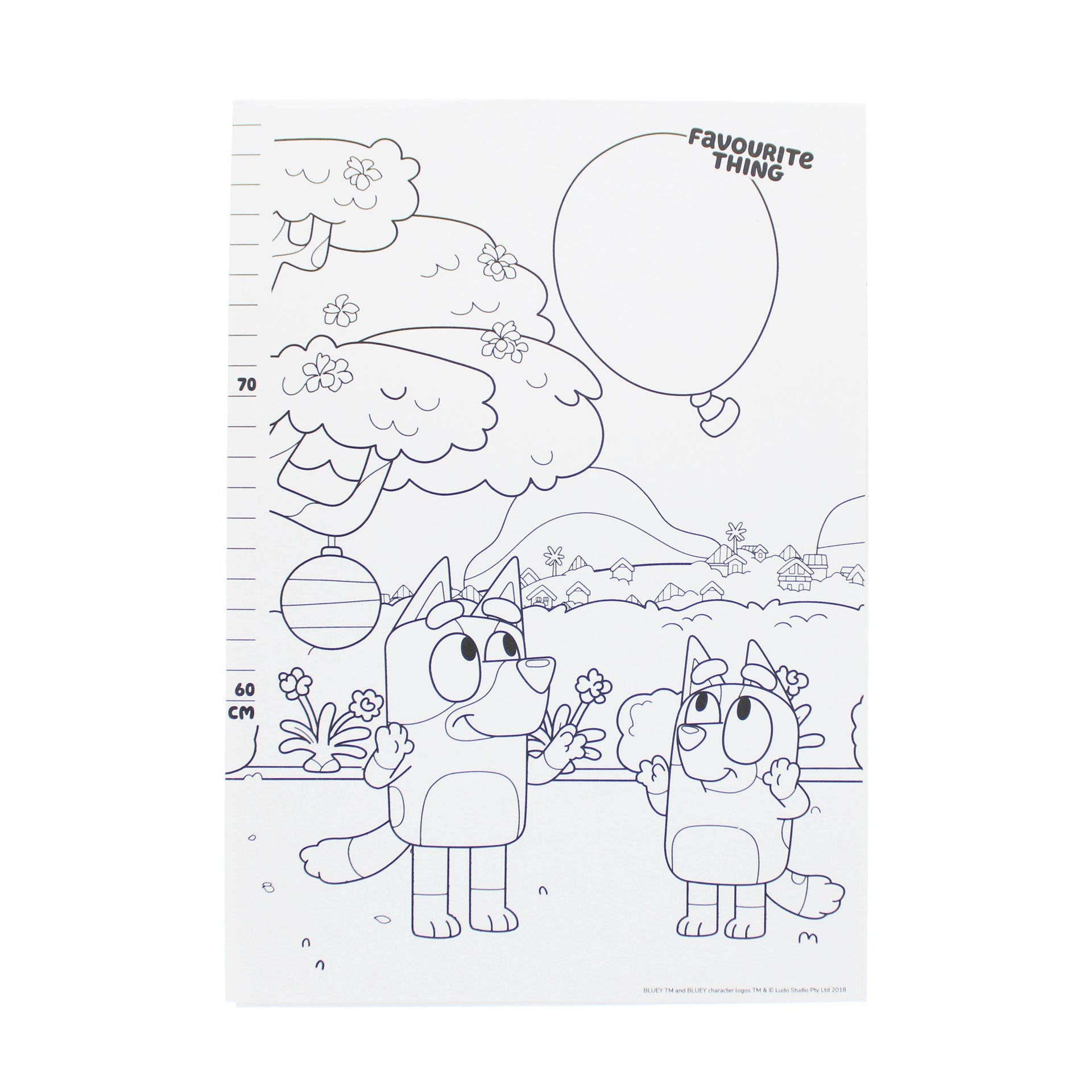 Tableau des – hauteurs de Bluey | Blueprint Collections – vue 4