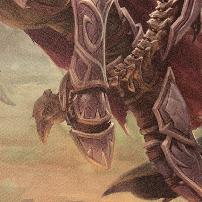 Affiche collector World of Warcraft - Sylvanas vs Anduin Wrynn