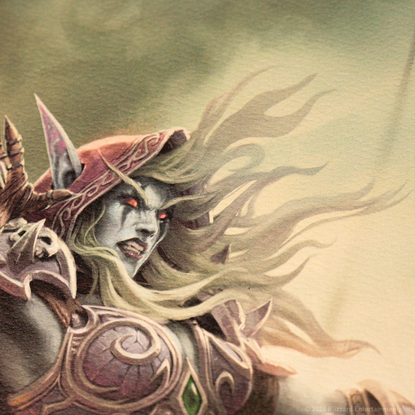 Affiche collector World of Warcraft - Sylvanas vs Anduin Wrynn