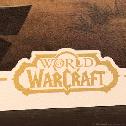 Affiche collector World of Warcraft - Sylvanas vs Anduin Wrynn