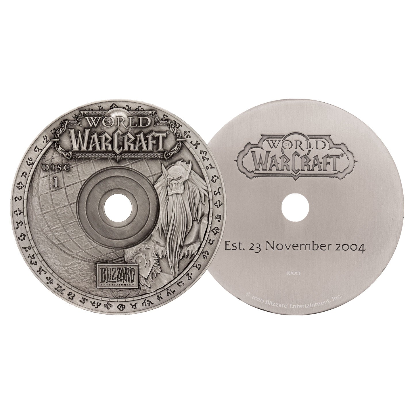 Réplique collector World of Warcraft - CD ROM